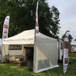 Camelot Stand at a Trade Show