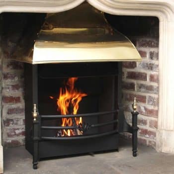 Thermovent with regency style brass canopy