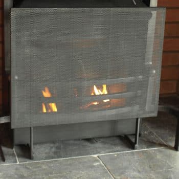 Thermovent wire mesh fire guard